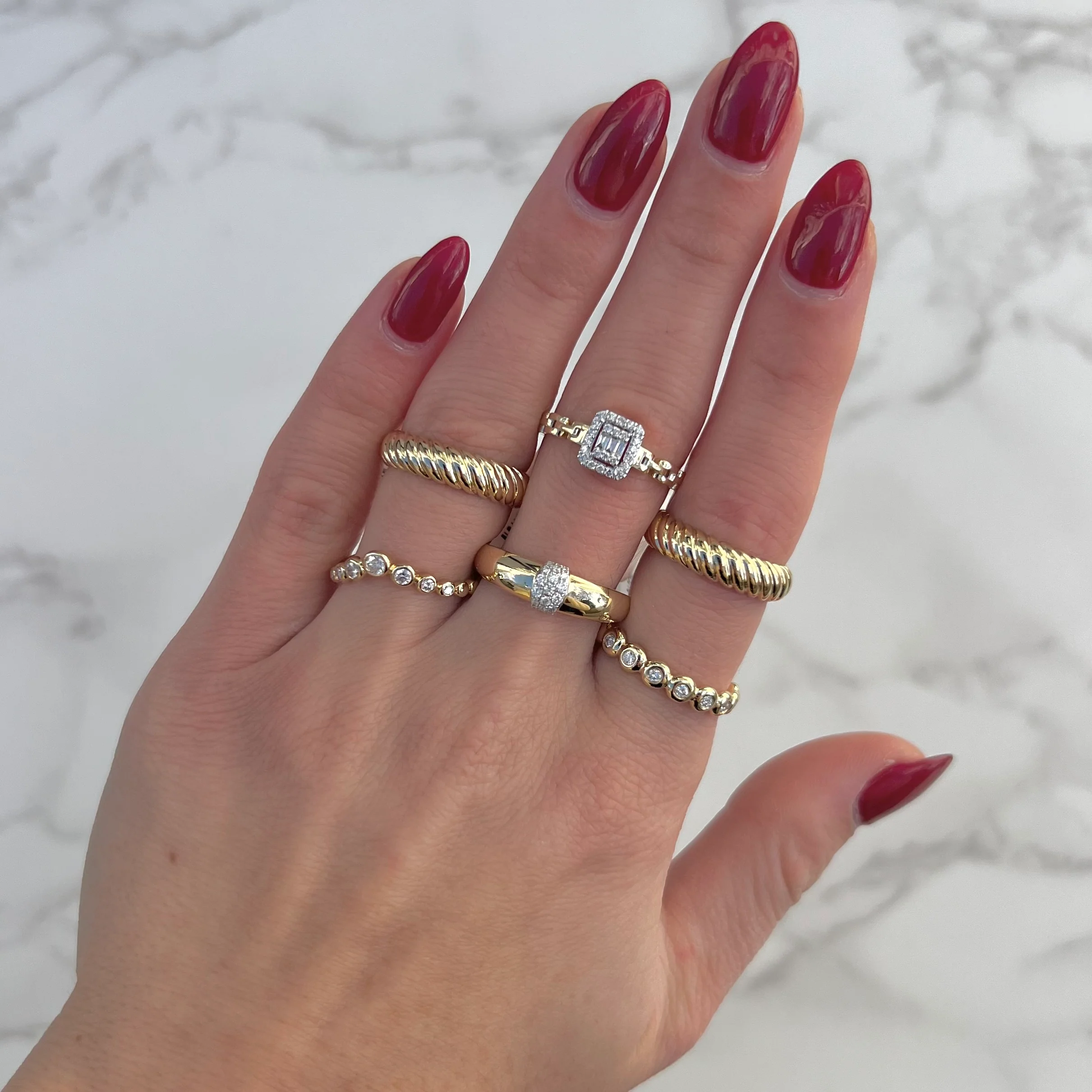14K GOLD CORA RING - Image 3