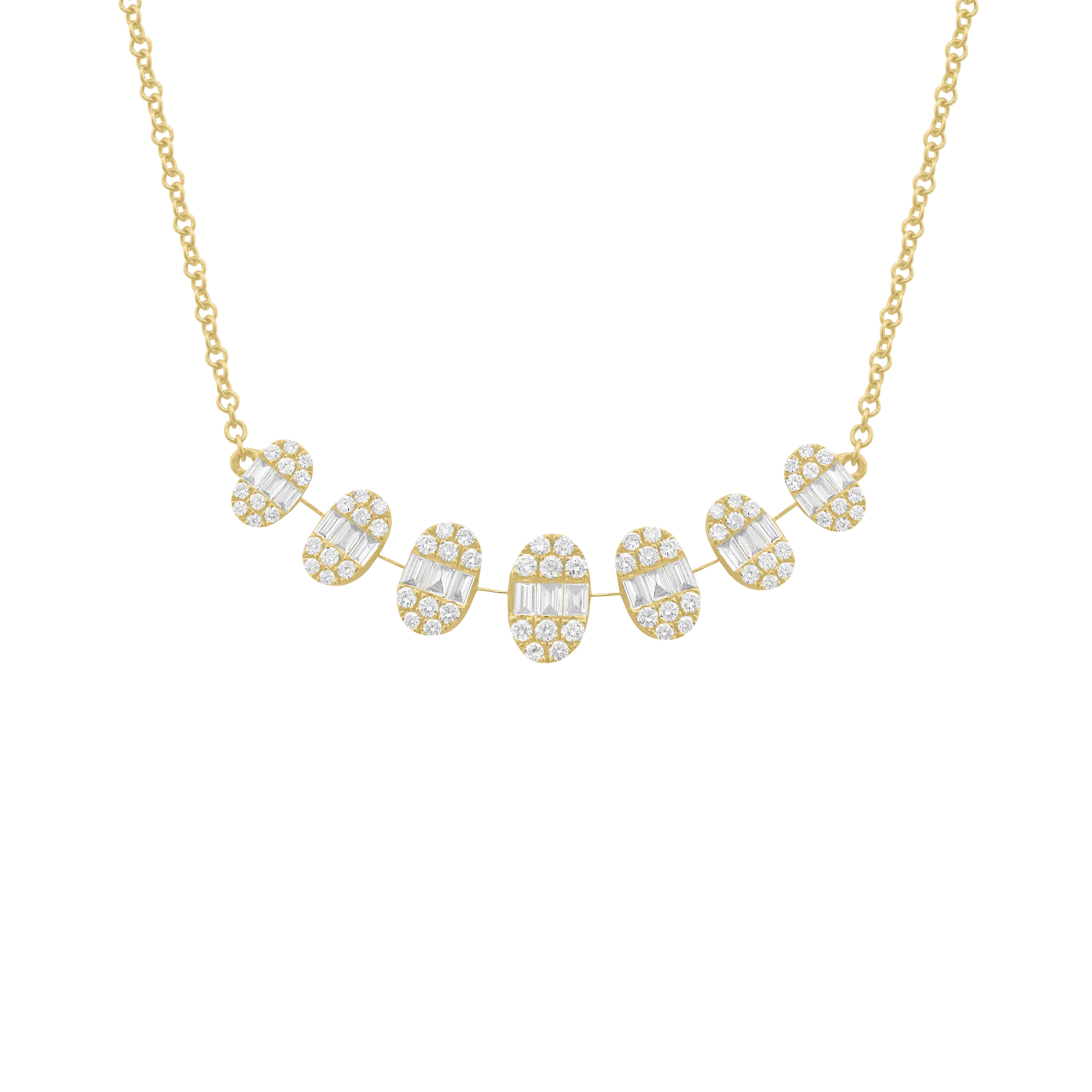 14K GOLD DIAMOND ADDY NECKLACE - Image 3