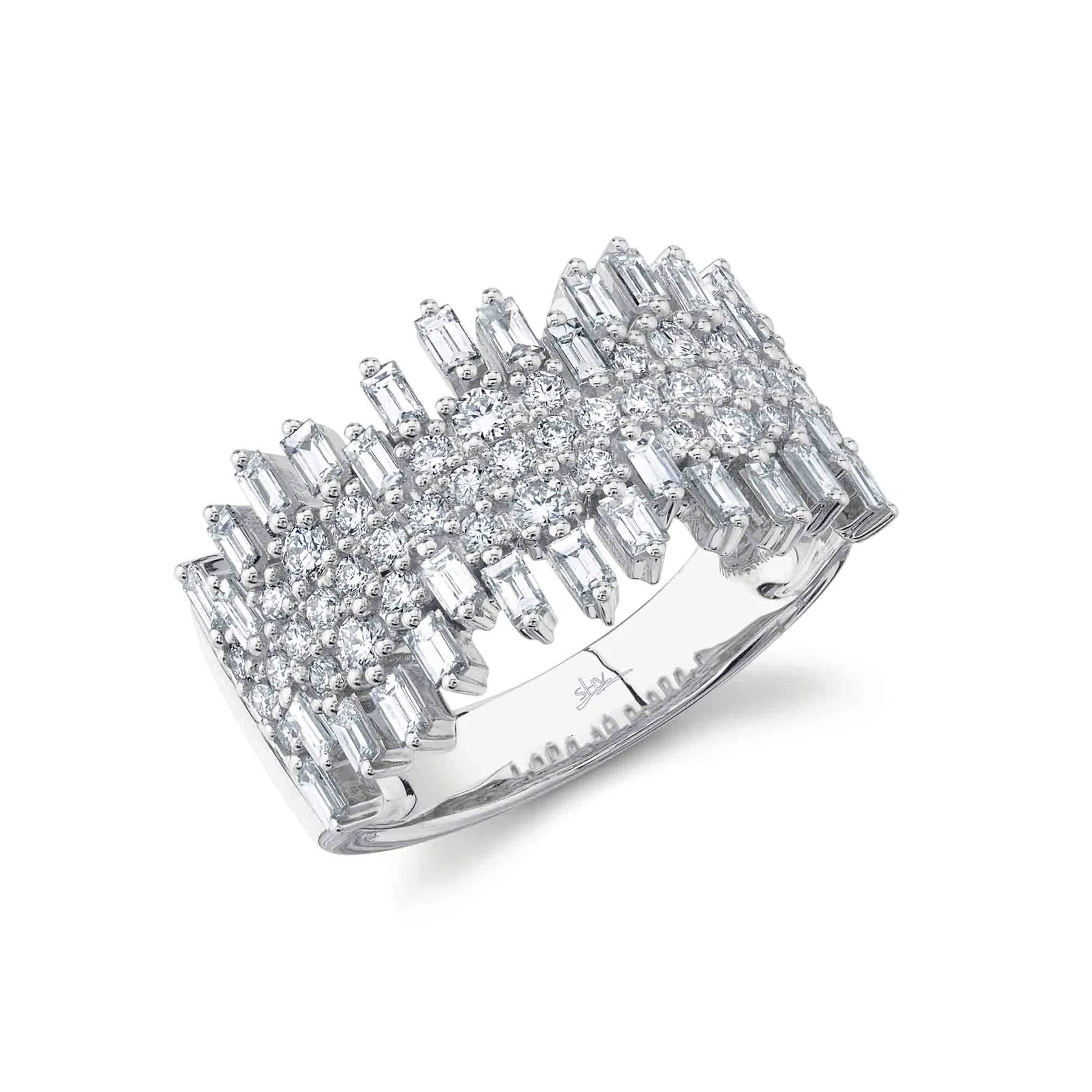 14K GOLD DIAMOND ALAIA RING