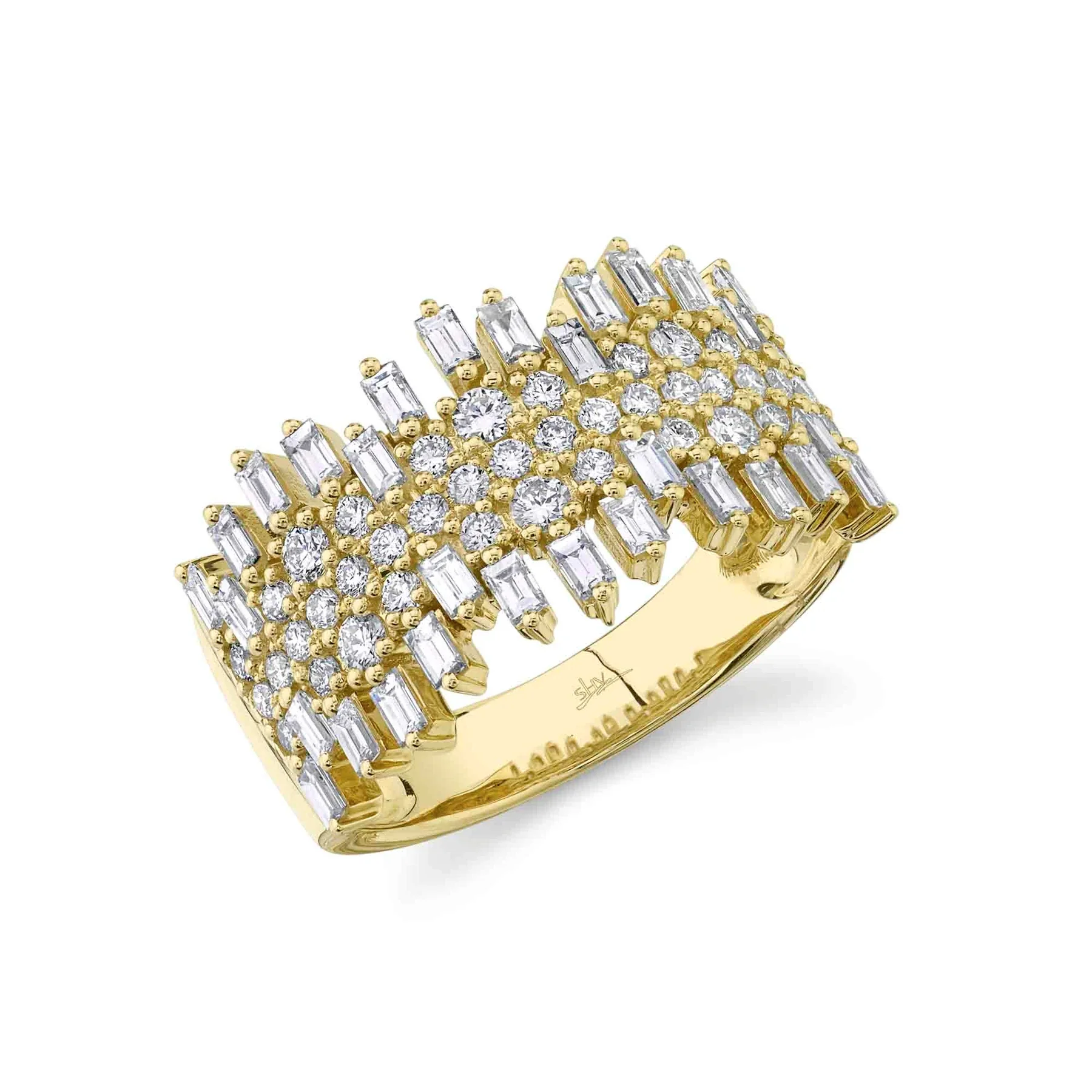 14K GOLD DIAMOND ALAIA RING - Image 3