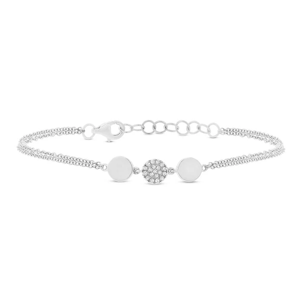 14K GOLD DIAMOND AMY BRACELET - Image 3