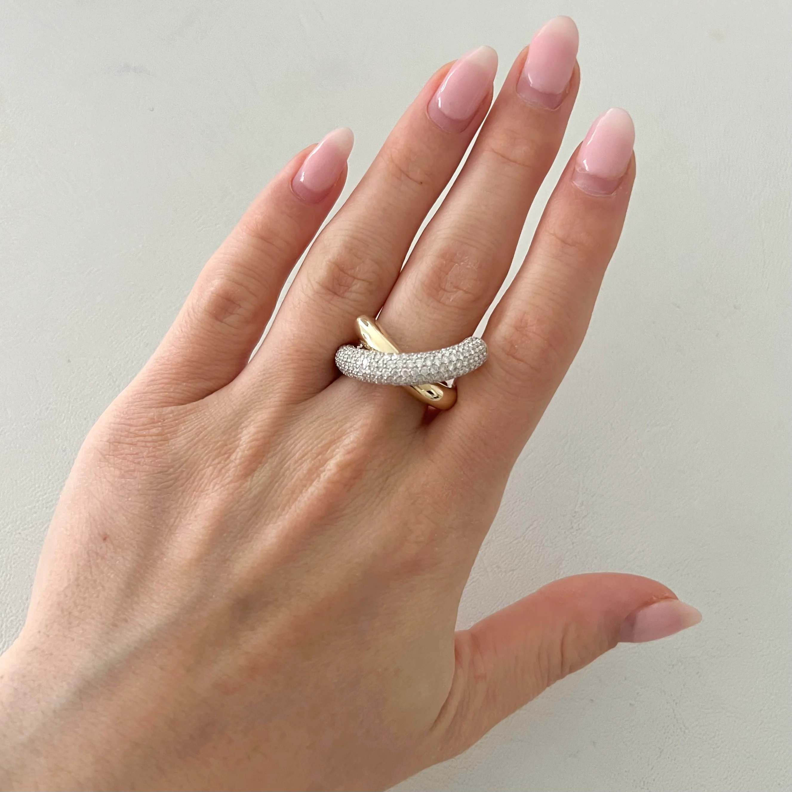 14K GOLD DIAMOND BLAKE RING - Image 3