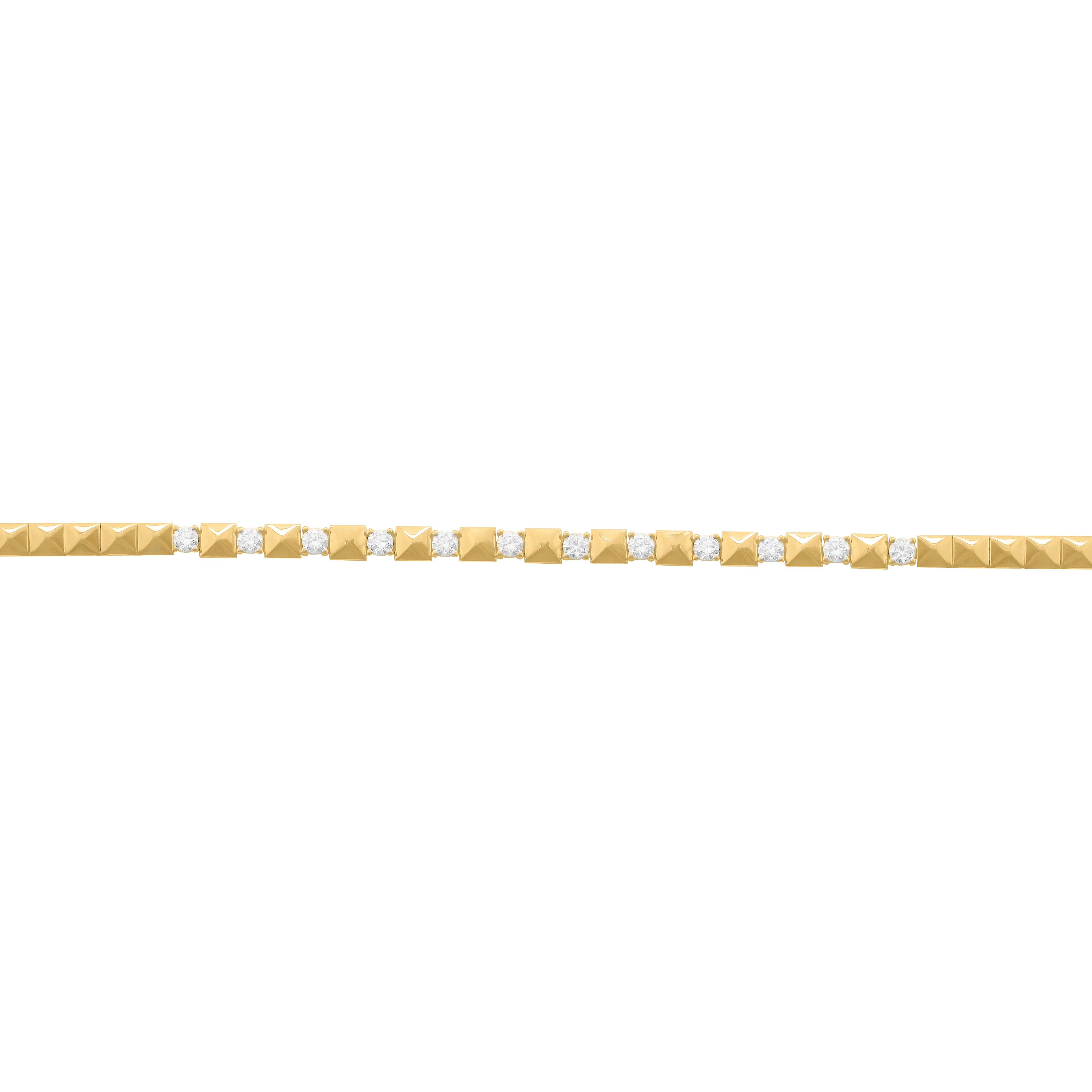 14K GOLD DIAMOND BROOKE BRACELET - Image 6