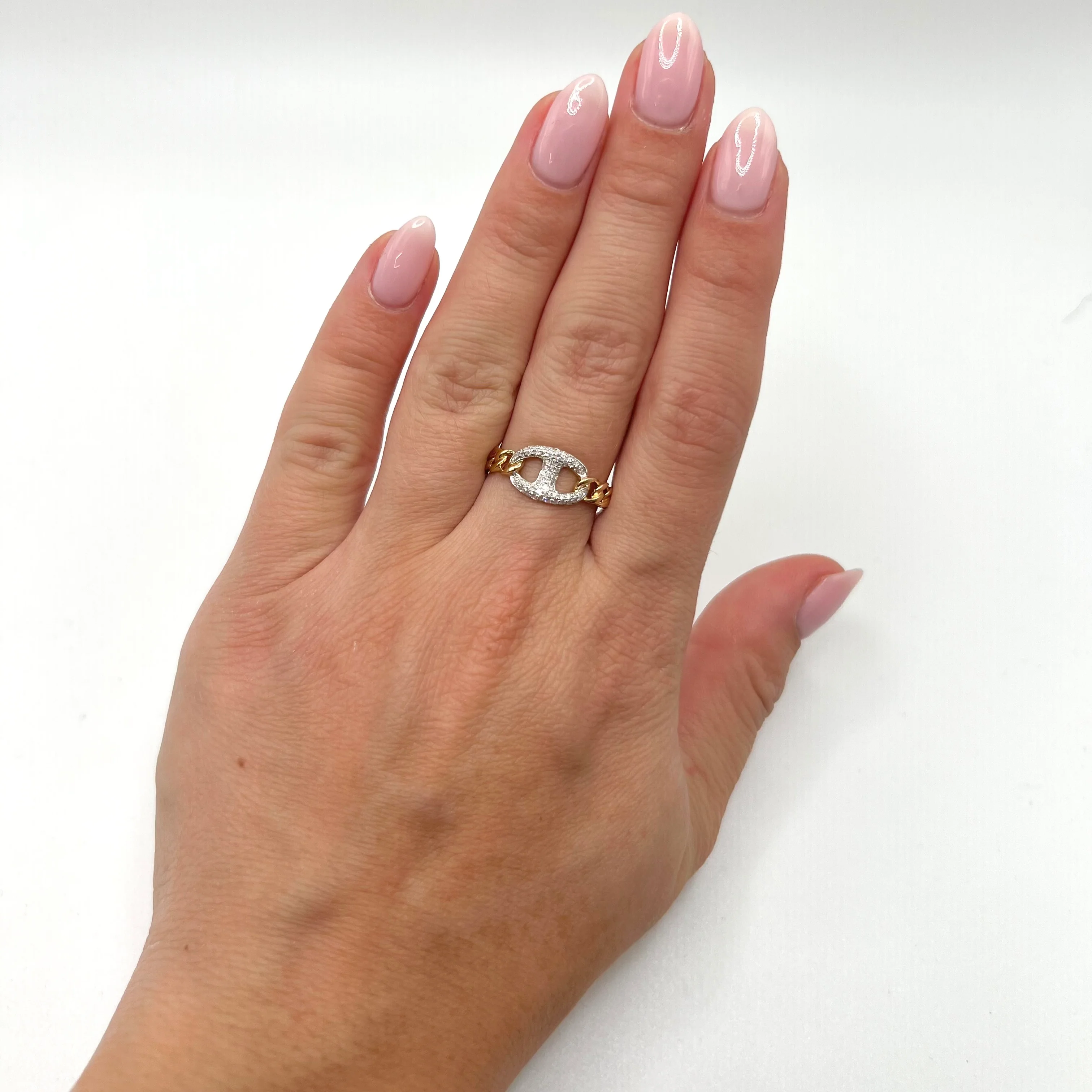 14K GOLD DIAMOND CAITLYN RING - Image 3