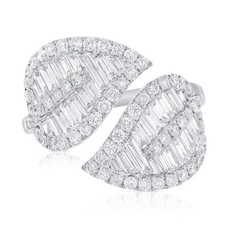 14K GOLD DIAMOND CHARLOTTE RING