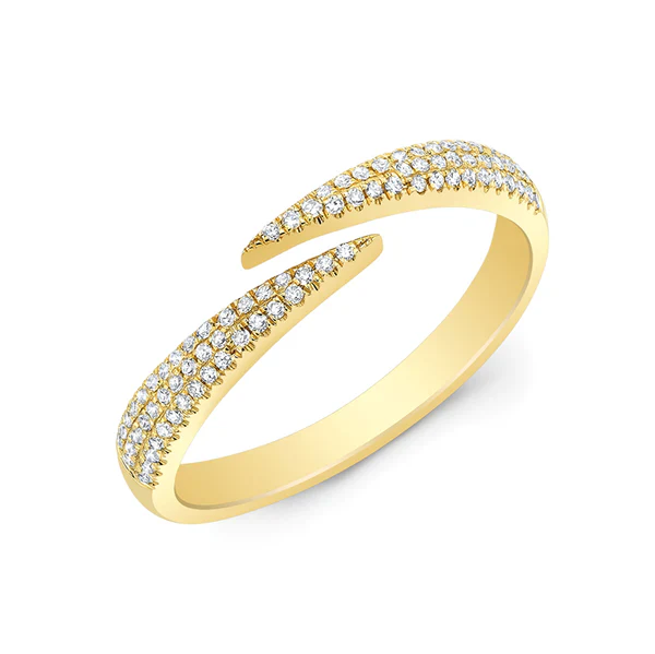 14K GOLD DIAMOND COCO RING - Image 3