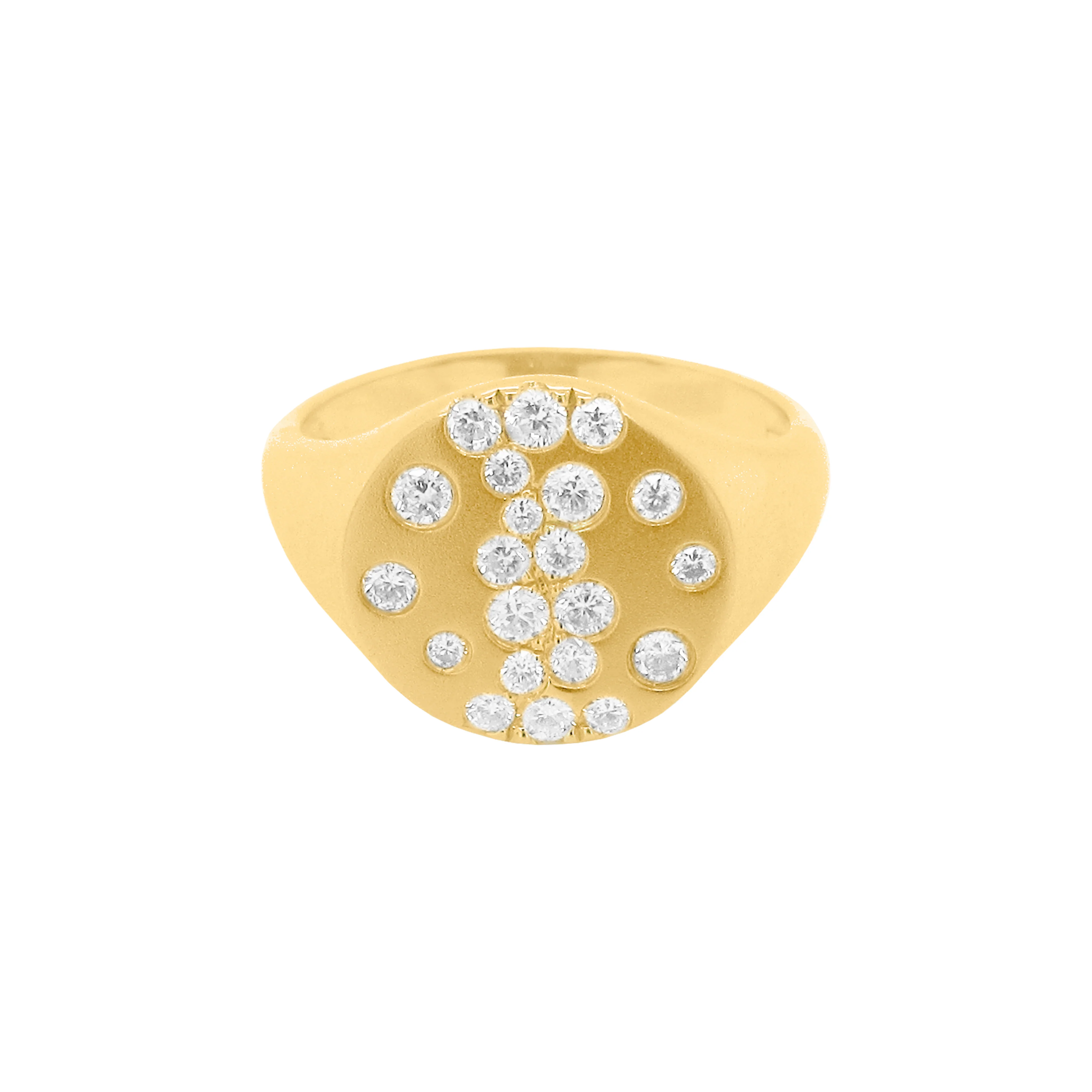 14K GOLD DIAMOND COLETTE CONFETTI RING