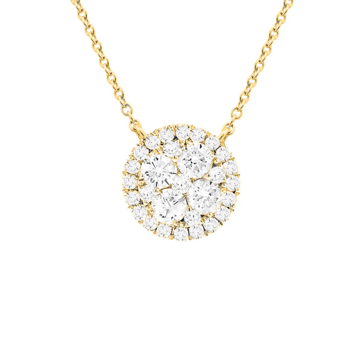 14K GOLD DIAMOND DEBBIE NECKLACE - Image 3