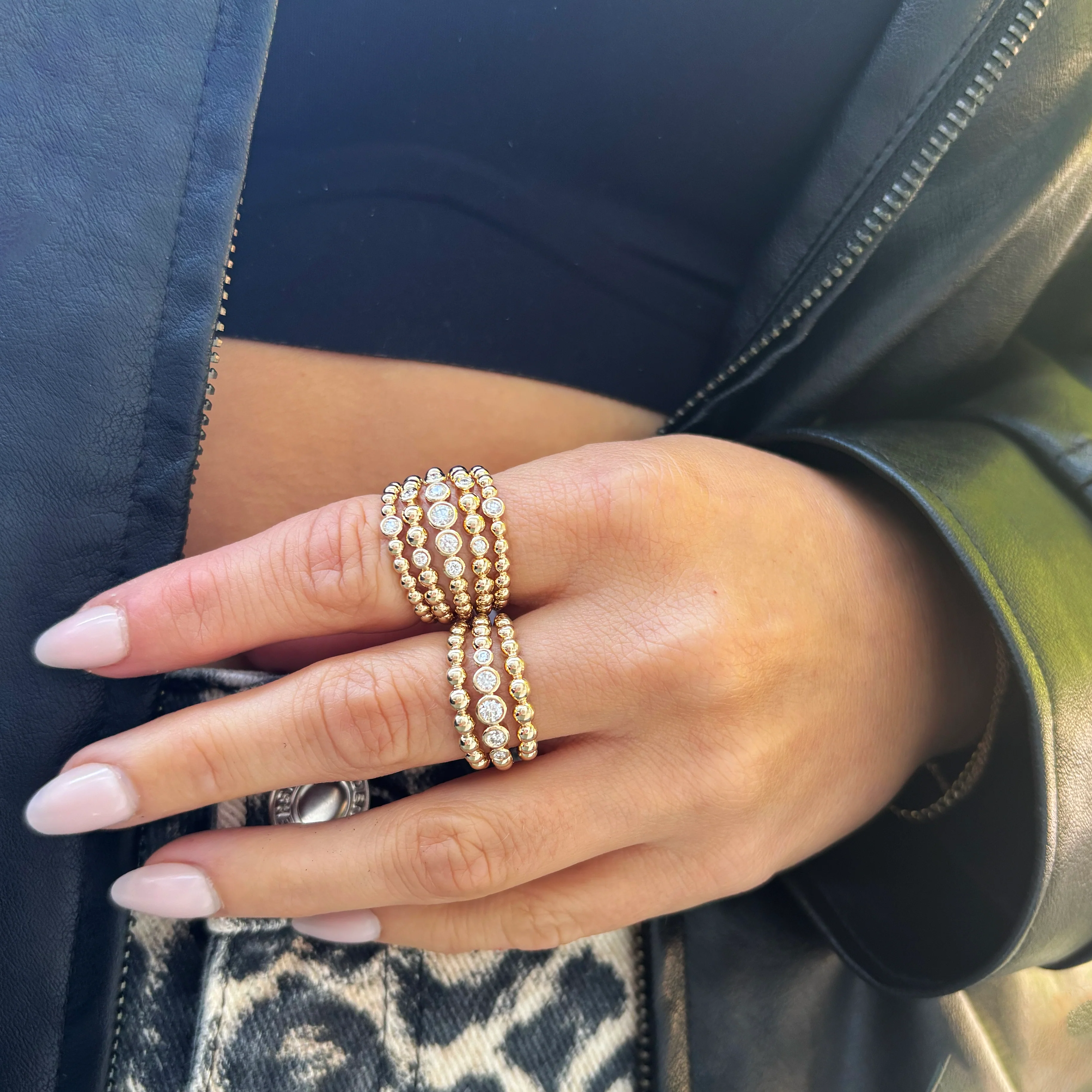 14K GOLD DIAMOND ERIKA RING - Image 2