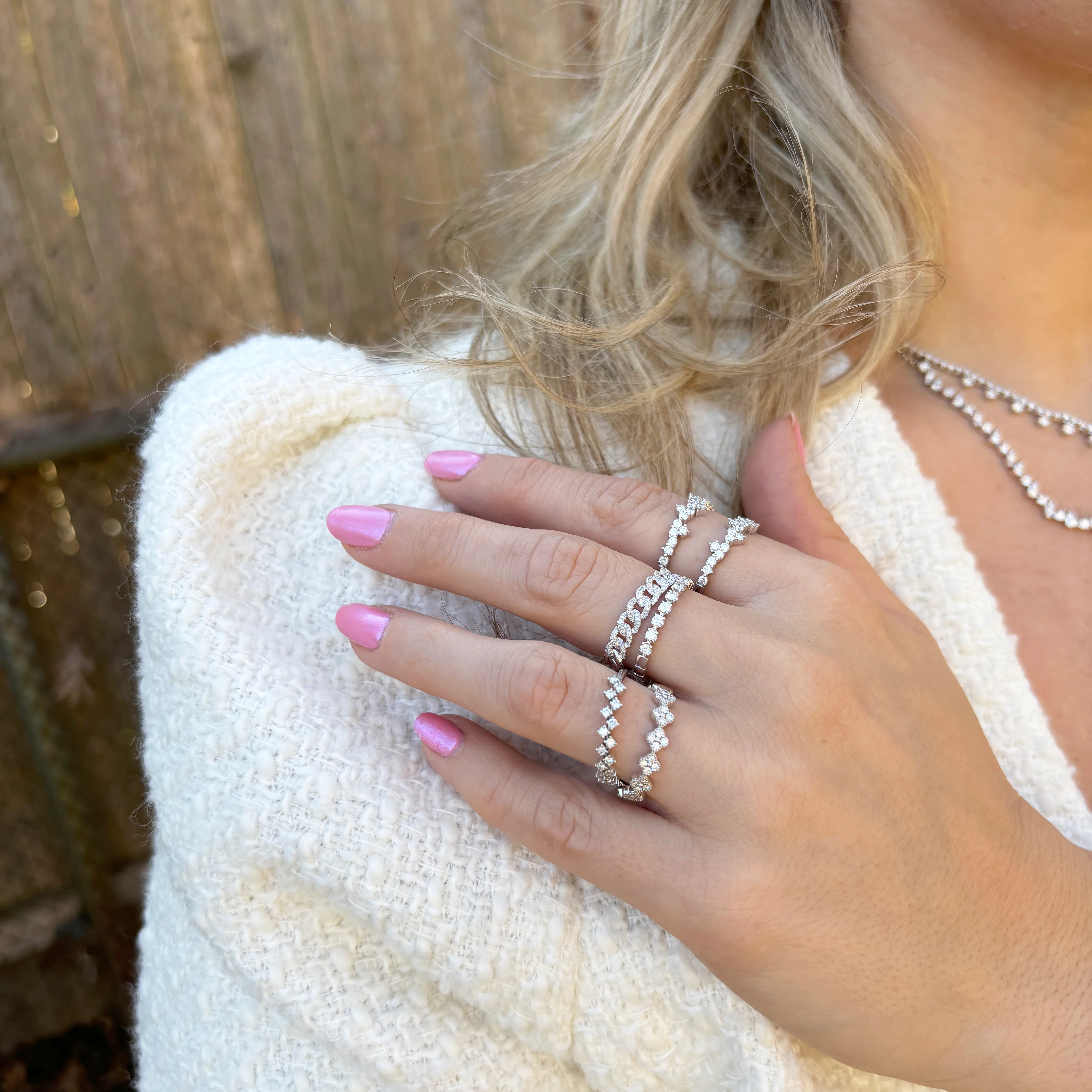 14K GOLD DIAMOND HANNAH RING - Image 9