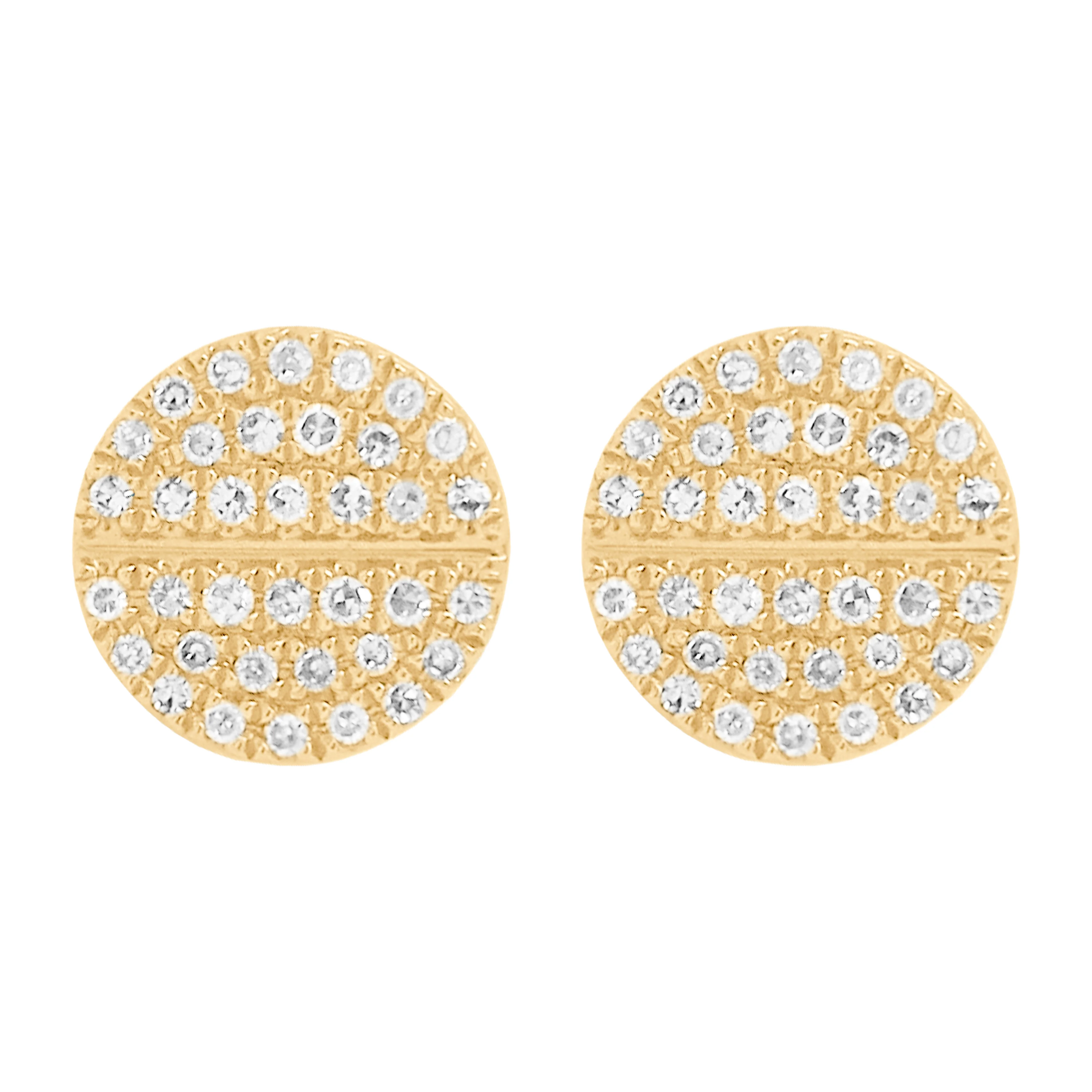 14K GOLD DIAMOND LEXI STUDS - Image 2