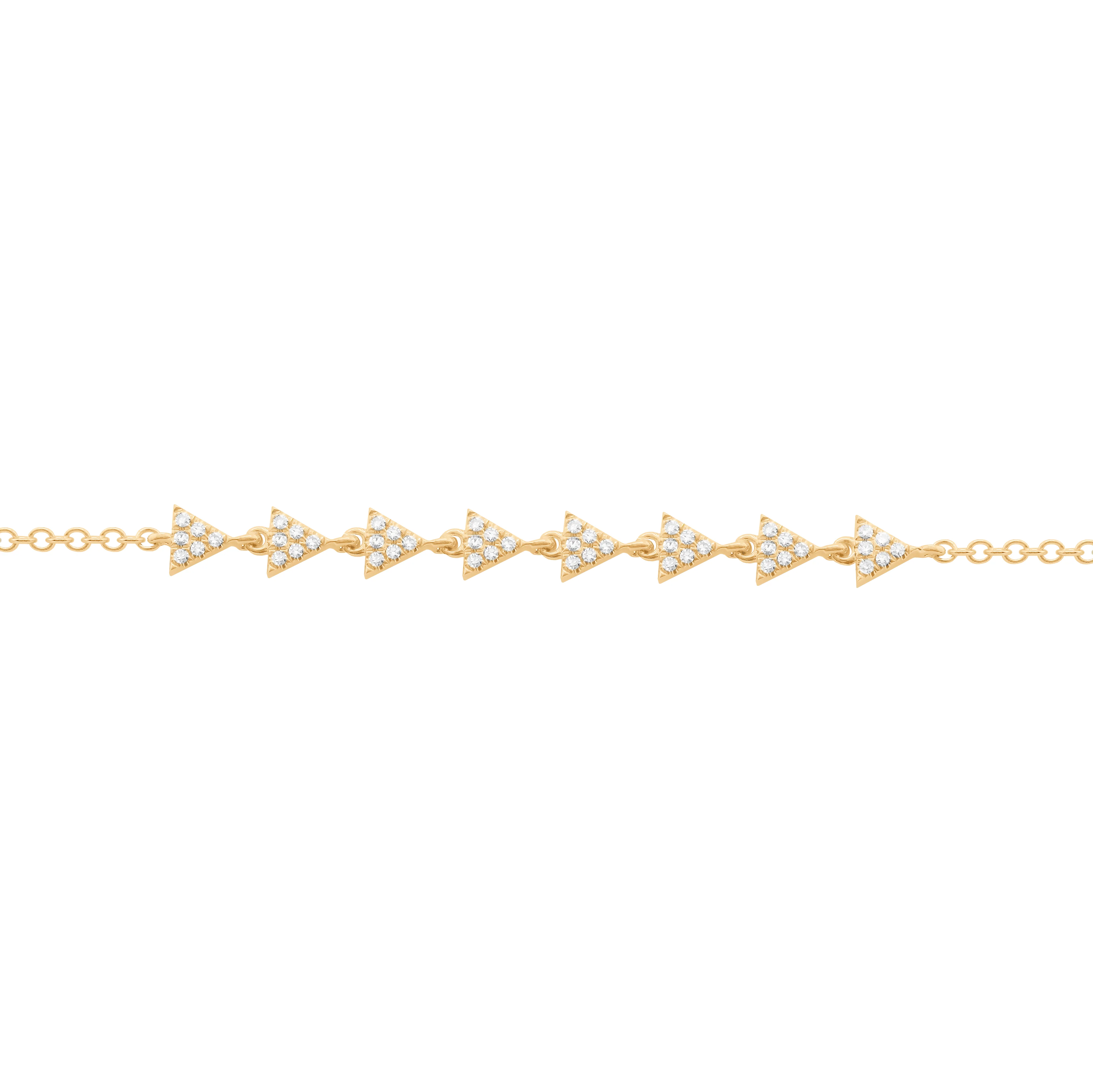 14K GOLD DIAMOND LISA BRACELET - Image 4