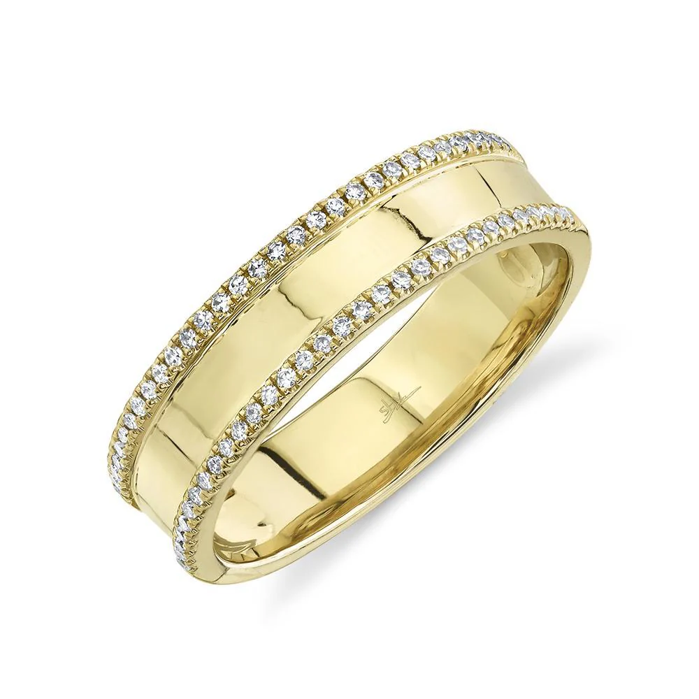 14K GOLD DIAMOND LUCY RING - Image 3