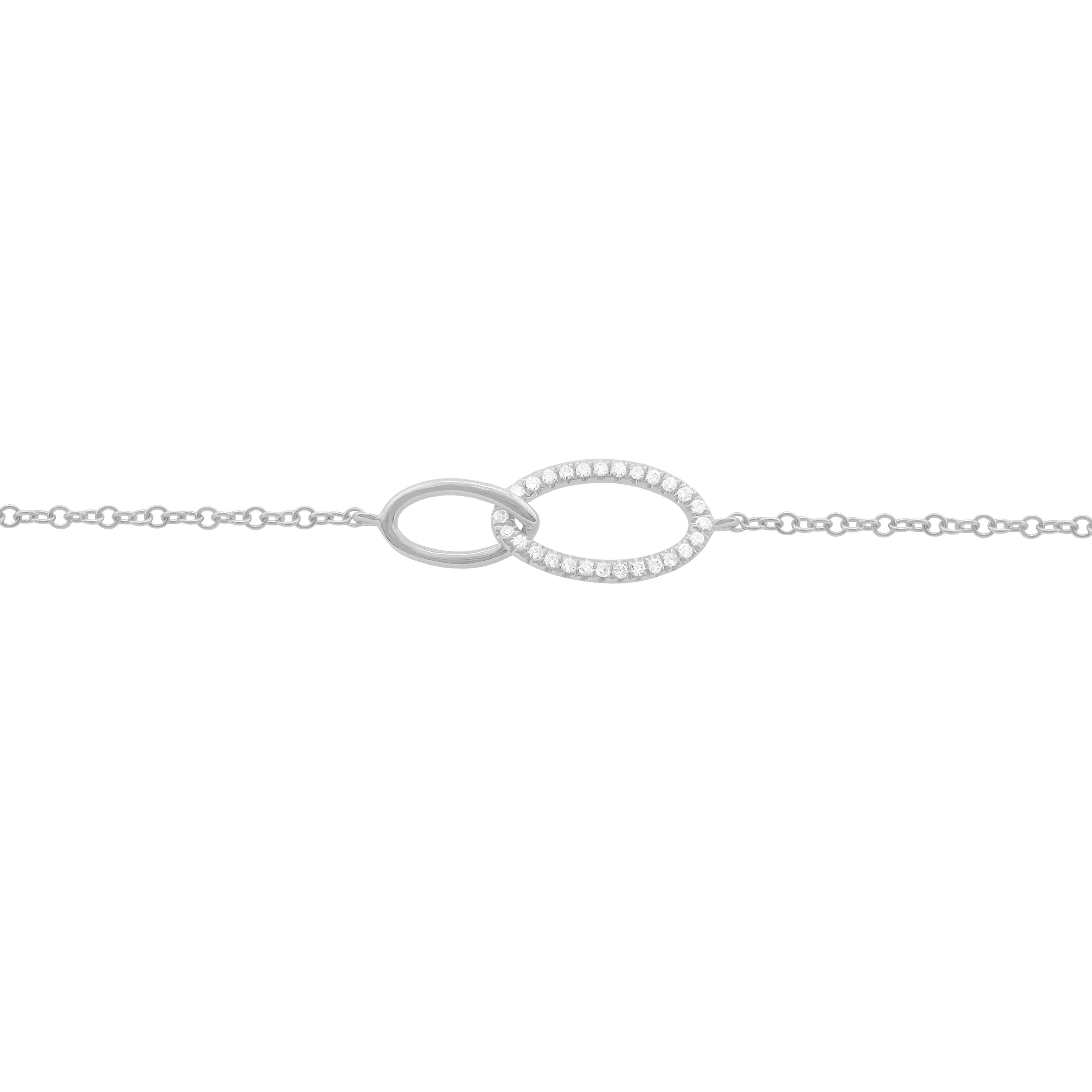 14K GOLD DIAMOND MACI BRACELET - Image 4