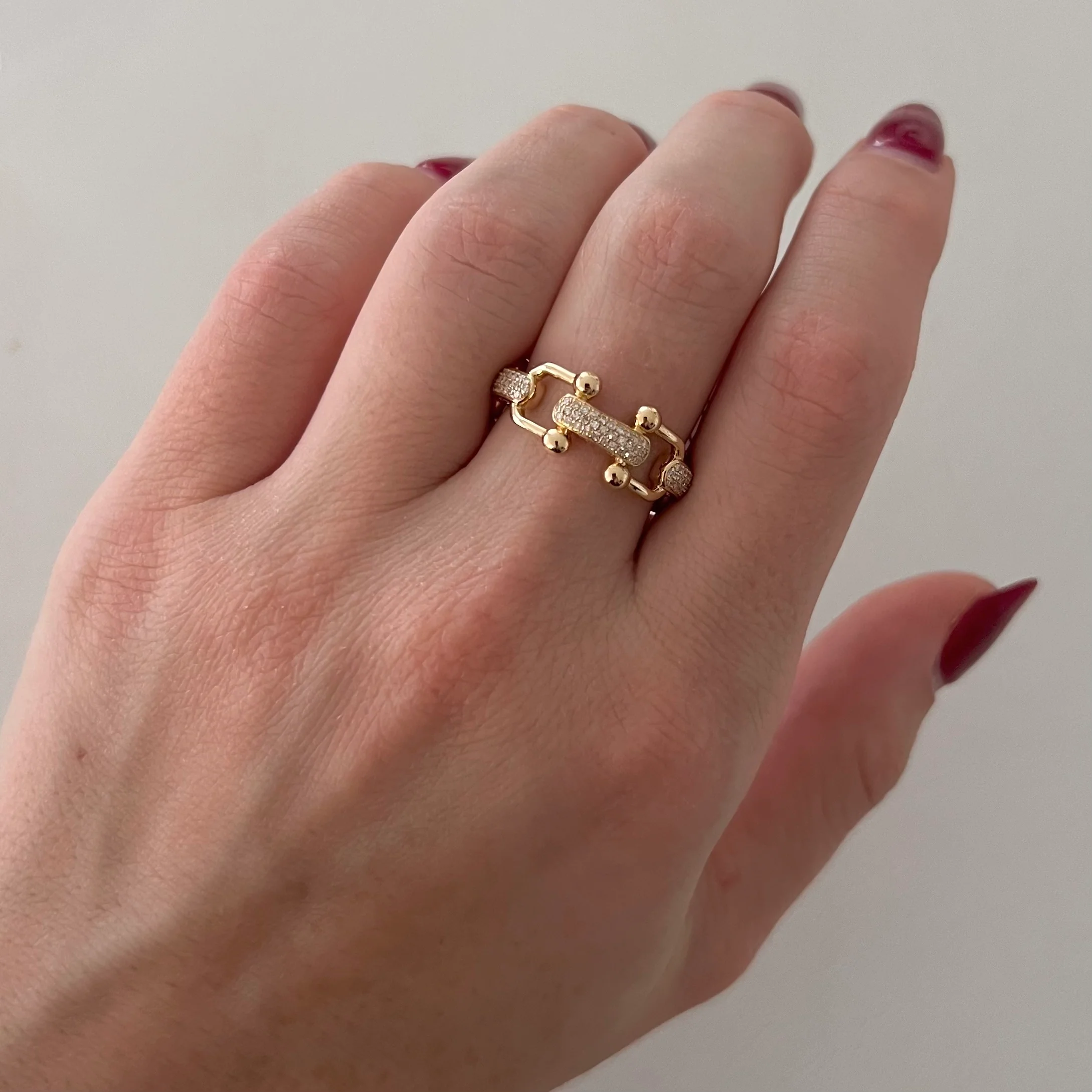 14K GOLD DIAMOND MADDIE RING - Image 2