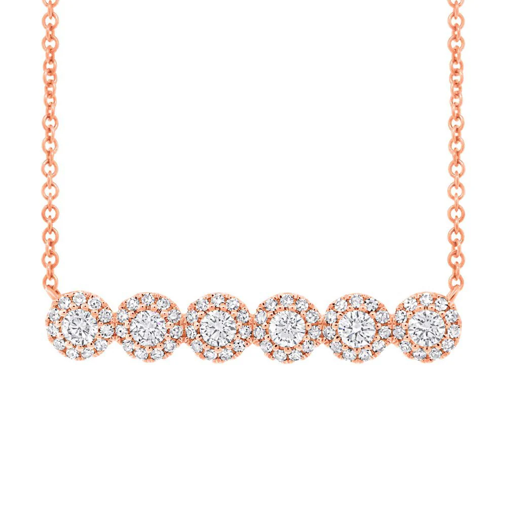14K GOLD DIAMOND NADINE NECKLACE - Image 3