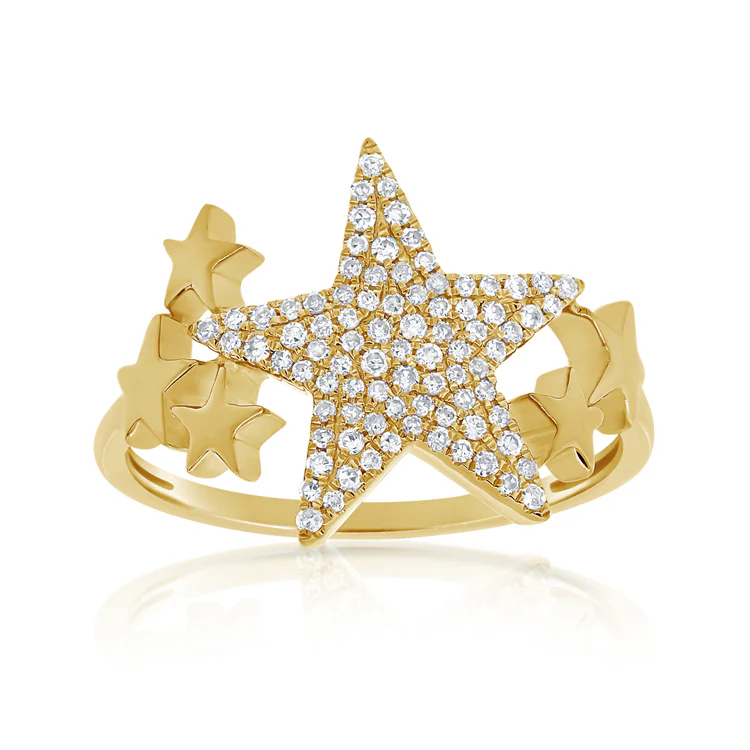 14K GOLD DIAMOND REESE RING - Image 3
