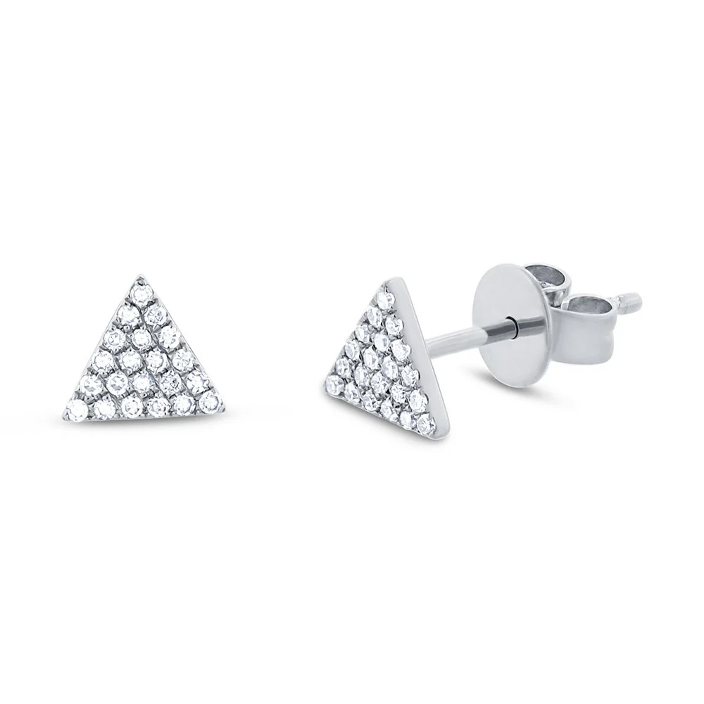 14K GOLD DIAMOND SIA MINI STUDS - Image 3