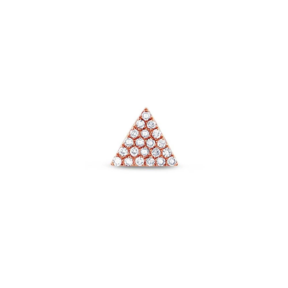 14K GOLD DIAMOND SIA MINI STUDS - Image 5