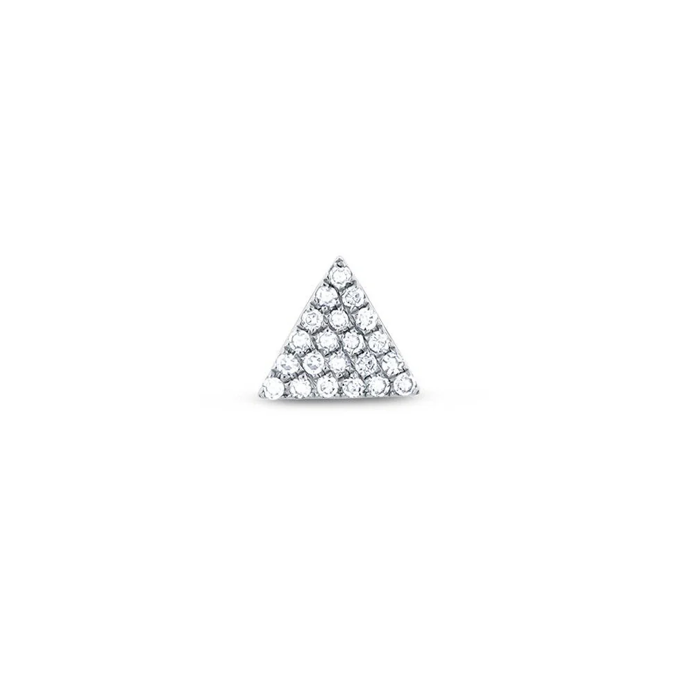 14K GOLD DIAMOND SIA MINI STUDS - Image 6