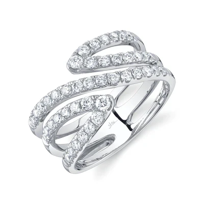 14K GOLD DIAMOND SLOANE RING - Image 3