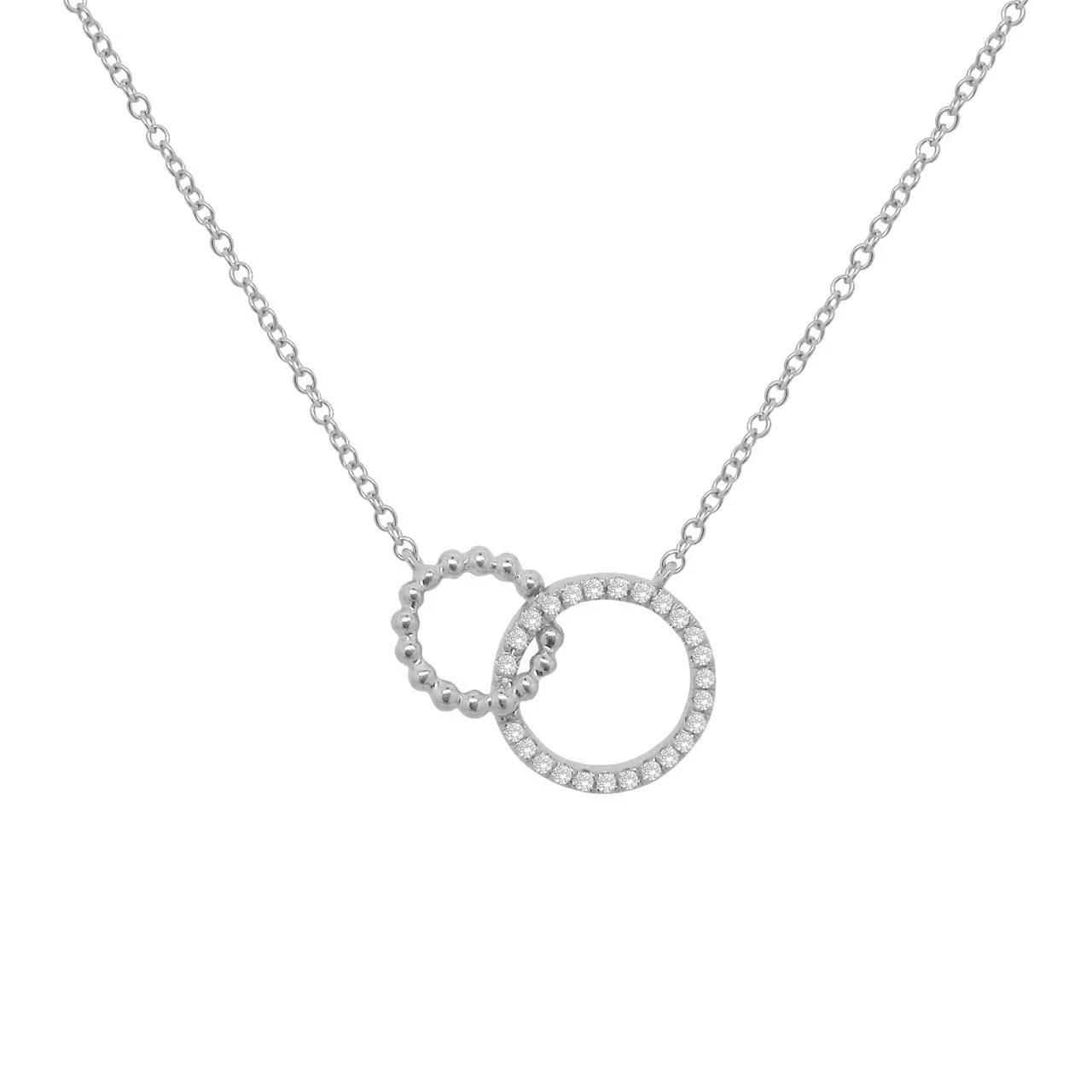 14K GOLD DIAMOND TOVA NECKLACE - Image 4