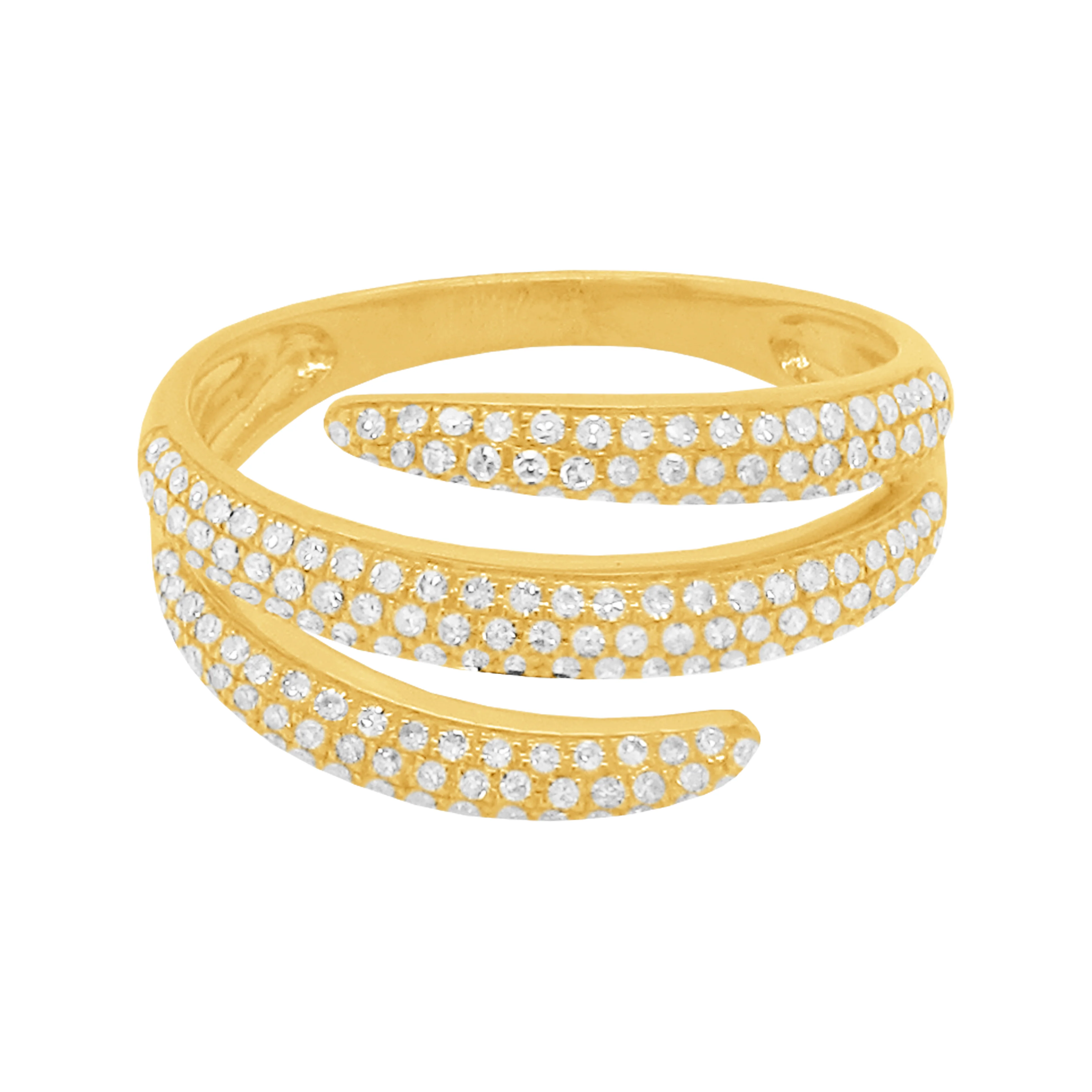 14K GOLD DIAMOND ZARA RING - Image 3