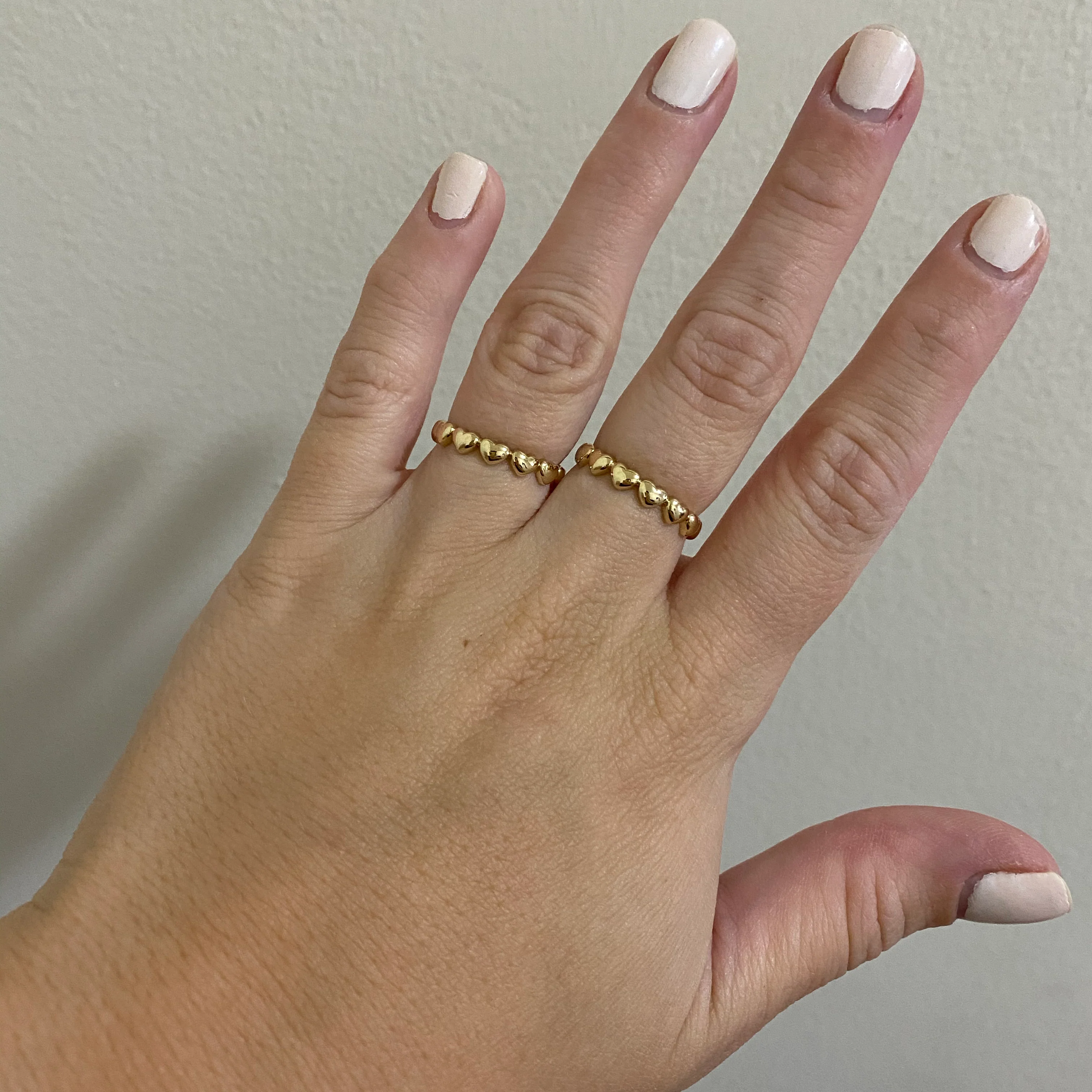 14K GOLD JUNE HEART RING