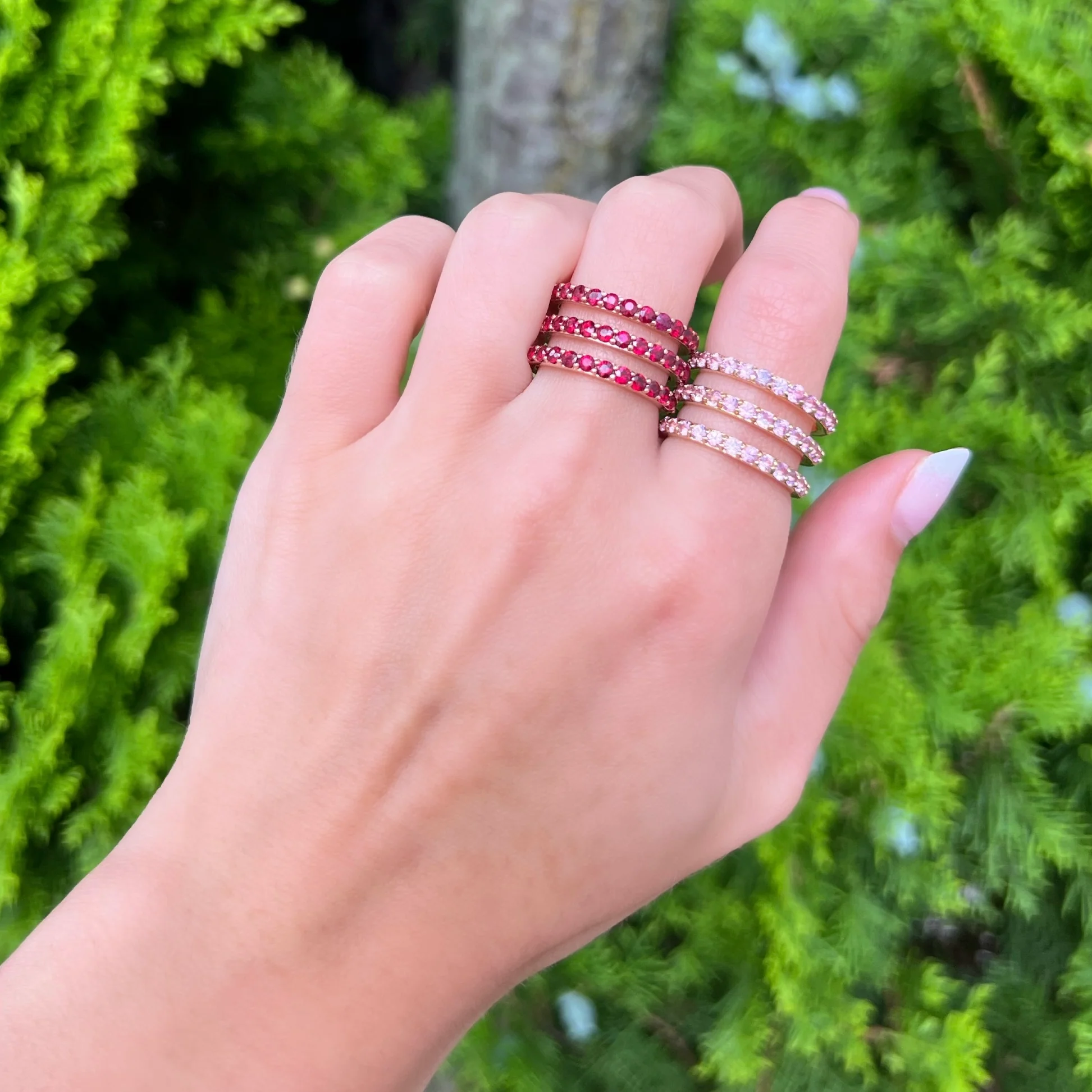 14K GOLD RUBY SARAH RING - Image 2