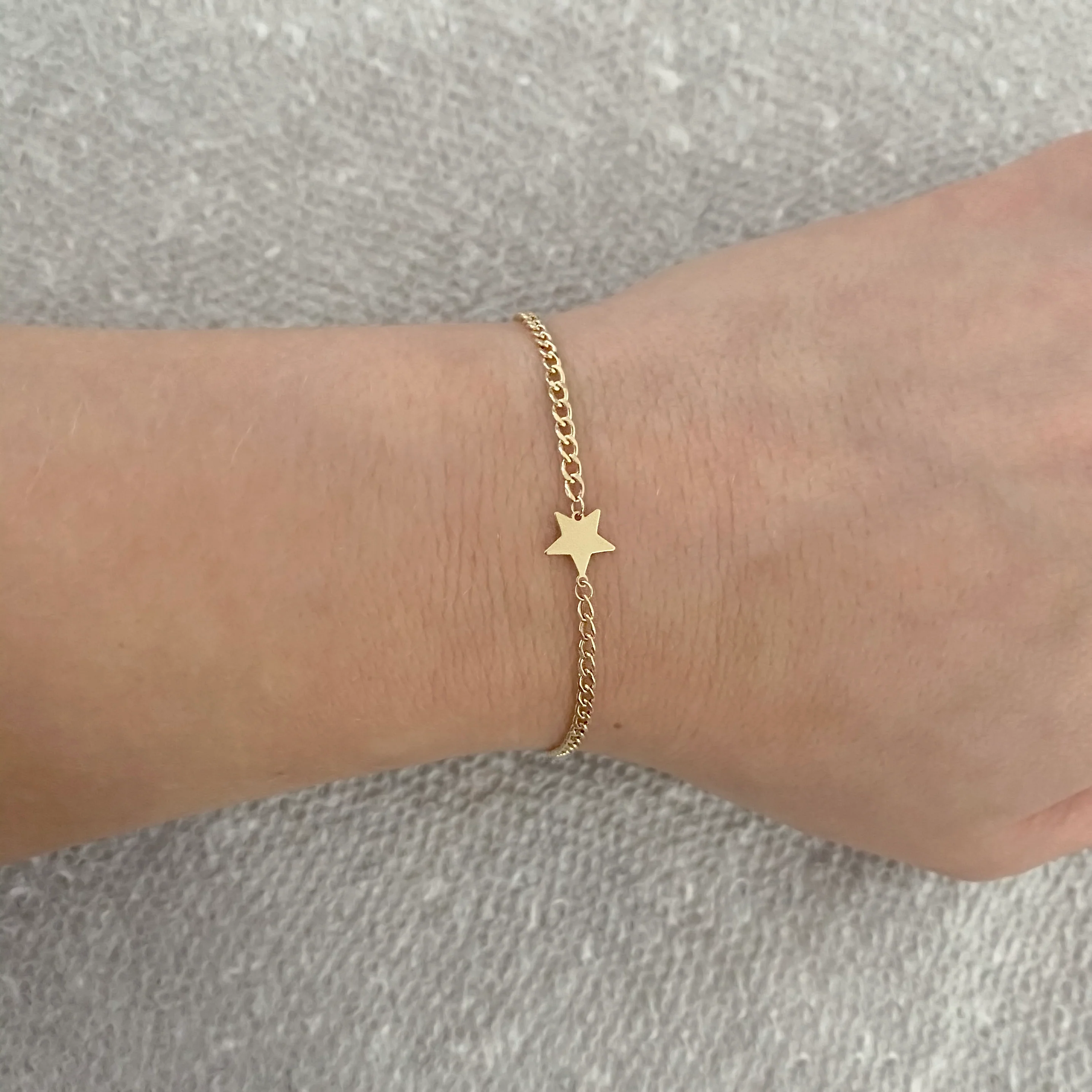 14K GOLD SIA STAR BRACELET - Image 3