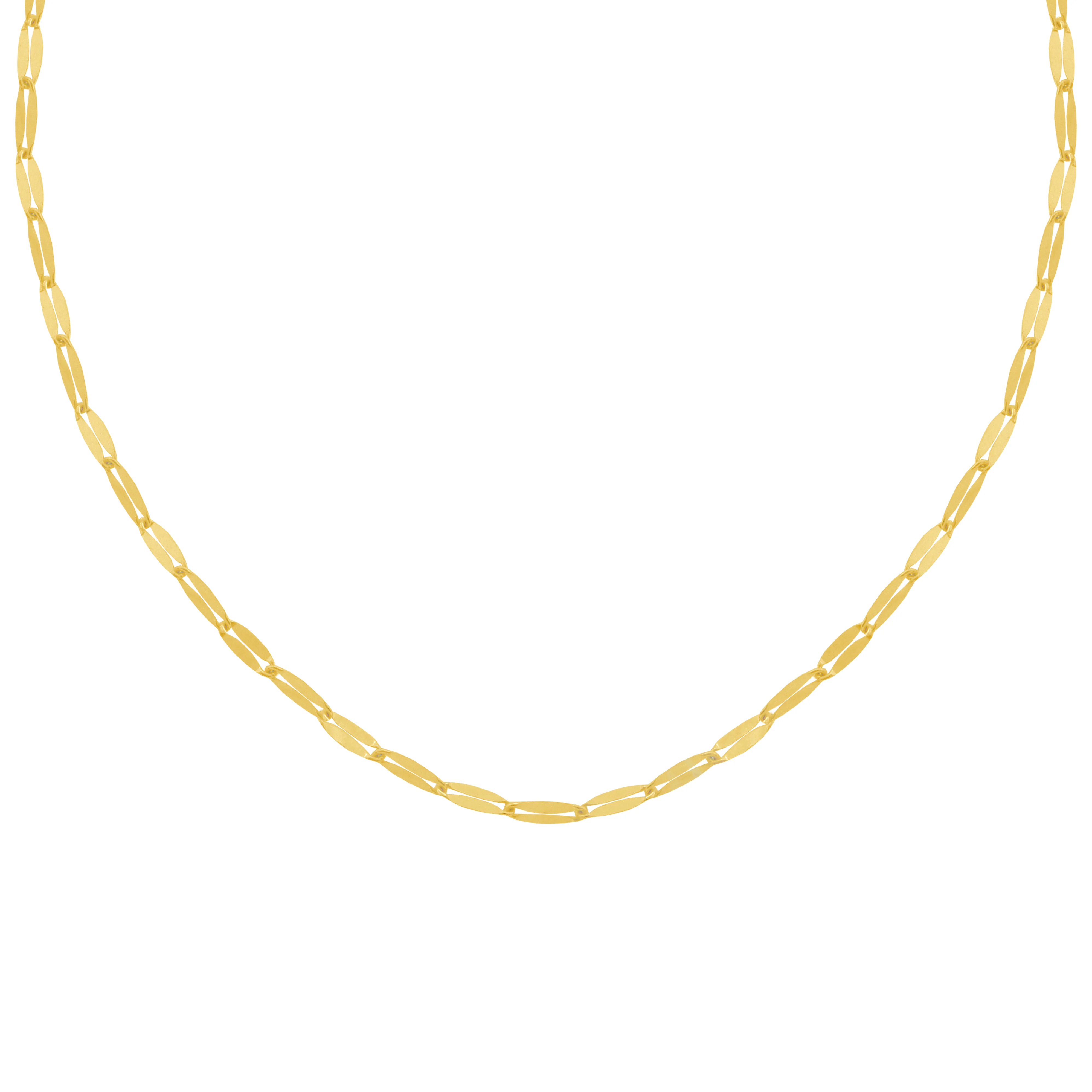14K GOLD SPARKLE CHAIN